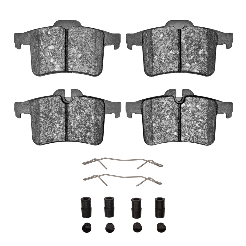 Jaguar XKR Brake Pads - Rear - R1 Concepts - Semi Met - `13-`15